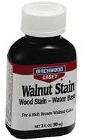 Birchwood Casey 24123 Water Based Walnut Wood Stain Liquid 3 oz