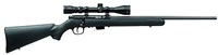 Savage 93R17FXP Rimfire Rifle 96209, 17 HMR, 20.75", Bolt Action, Black Syn Stock, Blue Finish, Accutrigger, w/Scope, 5 Rds