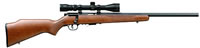 Savage 93R17GVXP Rimfire Rifle 96222, 17 HMR, 20.75", Bolt Action, Walnut Stock, Blue Finish, Accutrigger, w/Scope, 5 Rds