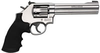 Smith & Wesson 617 Rimfire Revolver 160578, 22 LR, 6", Rubber Grip, Satin Stainless Finish, 10 Rd, Squre Butt