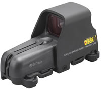Eotech 553A65BLK Holographic Weapon Sight w/Night Vision Settings, 1x, 65 MOA w/1" Dot, CR123 Lith Batteries