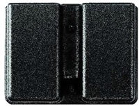 Uncle Mikes Single Row/Double Magazine Case w/Belt Clip (51371)