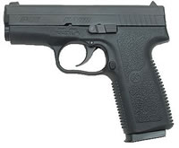 Kahr P45 Double Action Pistol KP4544, 45 ACP, 3-1/2", Polymer Grip, Black Polymer/Matte Blackened Stainless Slide, 6 Rd
