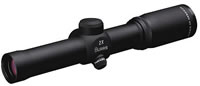 Burris LER Handgun Scope 200218, 2x, 20mm Obj, 1" Tube Dia, Matte, Plex Reticle