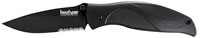 Kershaw Blackout Folding Knife w/Partially Serrated Blade 1550ST