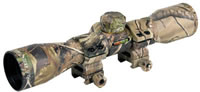 TruGlo Cross Bow Scope TG8504C3, 4x, 32mm Obj, 1 in Tube Dia, Realtree, Range Finding/Trajectory Compensating Reticle