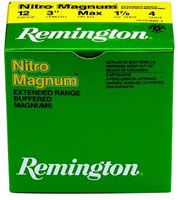 Remington Nitro Heavy Magnum NM20H4, 20 Gauge, 3", 1-1/4 oz, 1185 fps, #4 Lead Shot, 25 Rds/Bx
