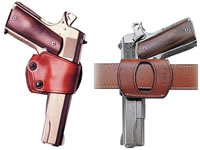 Galco Yaqui Slide Holster w/Open Muzzle For 1911 Style Auto w/5 in Barre, Black, Model YAQ212B