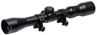 TruGlo Trushot Rifle Scope TG853932B, 3x-9x, 32mm, Black, Duplex Reticle
