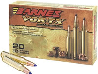 Barnes VOR-TX Safari Rifle Ammunition 21317, 416 Rigby, TSX Flat Base, 400 GR, 20 Rd/bx