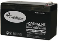 Wildgame Innovations Trail Cam/Feeder 12 Volt Rechargable Battery (12VB)