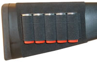 GrovTec Buttstock Shotgun Shell holder, 5 Ed, Elastic (GTAC82)