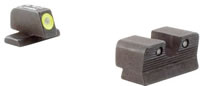 Trijicon HD Night Sight Set For Sig Sauer P225, 226, 228, 239, Green Tritium w/Yellow Front Outline