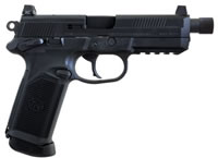FN Herstal FNX-45 Tactical Pistol 66966, 45 ACP, 4 in, Polymer Grip, Black Finish, 15 Rd