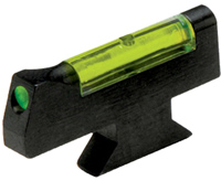 HiViz Handgun Sight SW3001G, Kydex/Steerhide, Black,