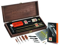 Hoppes BUOX Deluxe Gun Cleaning Kit w/Wood Presentation Box