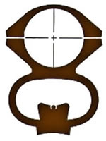 Ironsighter Rifle See Thru Mount 710 For Marlin 336