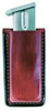 Bianchi Mag Pouch Fits Belts To 1.75 in, Black, Model 10735, For Browning BDA. 380; Colt/Comm, Gov; Detonics; Llama IXA Ruger P90; S&W1006, 1076, 1086; Sig; Star