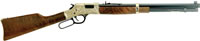 Henry Big Boy Deluxe II Rifle H006MD2, 357 Magnum, 20 in, American Walnut Stock, Blue Steel Barrel/Brass Receiver & Buttplate Finish