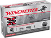 Winchester Super X Rifle Slug X12RS15, 12 Gauge, 2-3/4", 1 oz, 1600 fps, Lead Rifle Slug, 5 Rd/bx