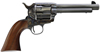 Taylors 1873 Cattleman Gunfighter Revolver 5000, 357 Magnum, 5.5 in, Army Sized Walnut Grip, Blue Finish, 6 Rd