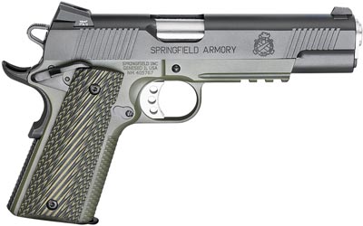 Springfield USMC Operator 1911 Pistol PX9110MLP, 45 ACP, 5", Olive Drab Grips, Olive Drab Frame Finish, 7 Rd