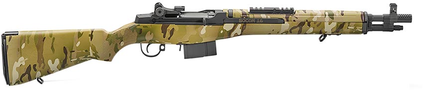 Springfield M1A SOCOM 16 Rifle AA9612, 308 Win-7.62 NATO, 16.3", Multicam Stock, Camo Finish, 10 Rd