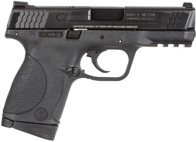 Smith & Wesson M&P 45C Pistol 109108, 45 ACP, 4 in, Polymer Grip, Black Finish, Internal Lock, 8 Rd