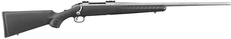 Ruger American All-Weather Bolt-Action Rifle 6926, 22-250 Remington , 22 in, Synthetic Stock, Stainless Finish