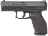 Heckler & Koch VP9 Double/Single-Action Pistol, 9mm, 4.1", Interchangeable Polymer Grips, Black Finish, 10 (x2) Rd