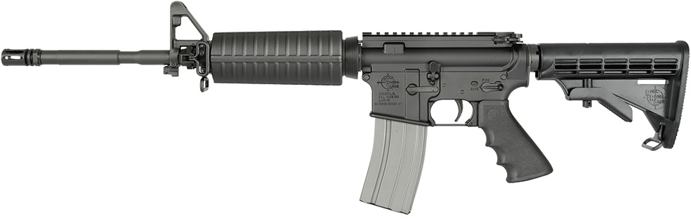 Rock River LAR-15 Entry Tac Semi-Auto Rifle AR1252, 223 Remington/5.56 Nato, 16 in, Black Stock , Black Finish, 30 Rd