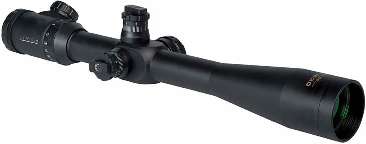 Konus M30 Rifle Scope 7286, 10-40x, 52mm, 30mm Tube Dia, Black, Engraved Dual Illuminated Mil-Dot Reticle
