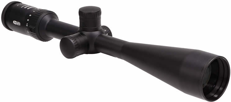 Meopta MeoPro Rifle Scope 524500, 6-18x, 50mm, 25mm Tube Dia, Black, Z-Plex Reticle