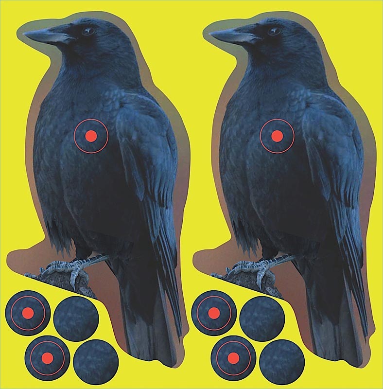 Birchwood Casey Shoot-N-C Crow Target Set, Pack of 12(34787)
