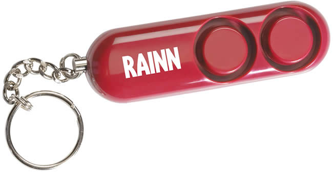 Security Equipment Dual Siren Alarm w/Key Ring (PARAINN01)