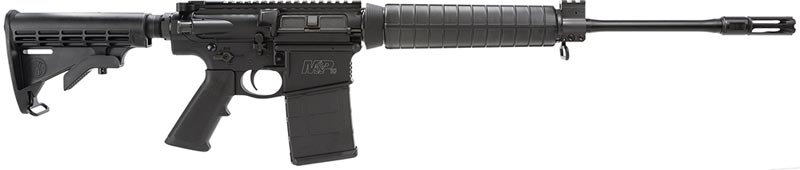 Smith & Wesson M&P10 AR-10 Mid-Length Rifle 811308, 308 Win/7.62 NATO, 18