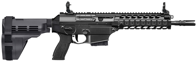 Sig Classic PSB Bolt Pistol P556XI10BCPSB, 5.56 NATO, 10", Polymer Grip, Black Finish, 30 Rd
