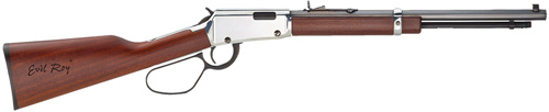 Henry Evil Roy Lever Action Rimfire Rifle H001TER, 22 LR, 16.5" Octagon, Walnut Stock, Silver Finish, 12 Rds
