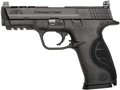 Smith & Wesson M&P40 Performace Center Pistol 10099, 40 S&W, 4.25", Black Synthetic Grips, Black Finish, 15 Rd