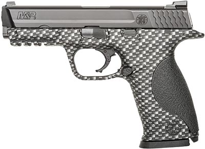 Smith & Wesson M&P40 Pistol 10122, 40 S&W, 4.25", Black Polymer Grip, Carbon Fiber Finish, 15 Rd