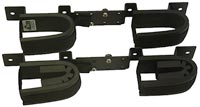 Rugged Screw Mounted Double Gun Rack (10065)
