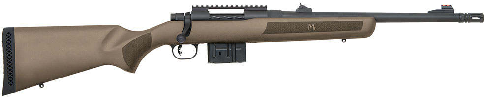 Mossberg MVP Patrol Bolt Action Rifle 27742, 308 Winchester, 16.3", Tan Textured Stock, Blue Finish, 10 Rd