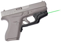 Crimson Trace Green LaserGuard LG443G, Fits Glock 42 & Glock 43