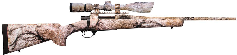 Howa Ranchland Compact HGR90227YOTE, 223 Remington, 20", Hogue Overmolded Thunder Mountain Yote Stock, Thunder Mountain Yote Finish, 5+1 Rds