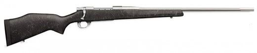 Weatherby Vanguard Accuguard Rifle VCC270NR4O, 270 Winchester, 24", Black w/Grey Spiderweb Syn Stock, Chrome Matte Finish, 5 Rds