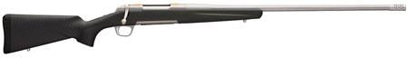 Browning X-Bolt Long Range Hunter Bolt Action Rifle 035375282, 6.5 Creedmoor, 26", Carbon Fiber Synthetic Stock, Stainless Finish, 4 Rds