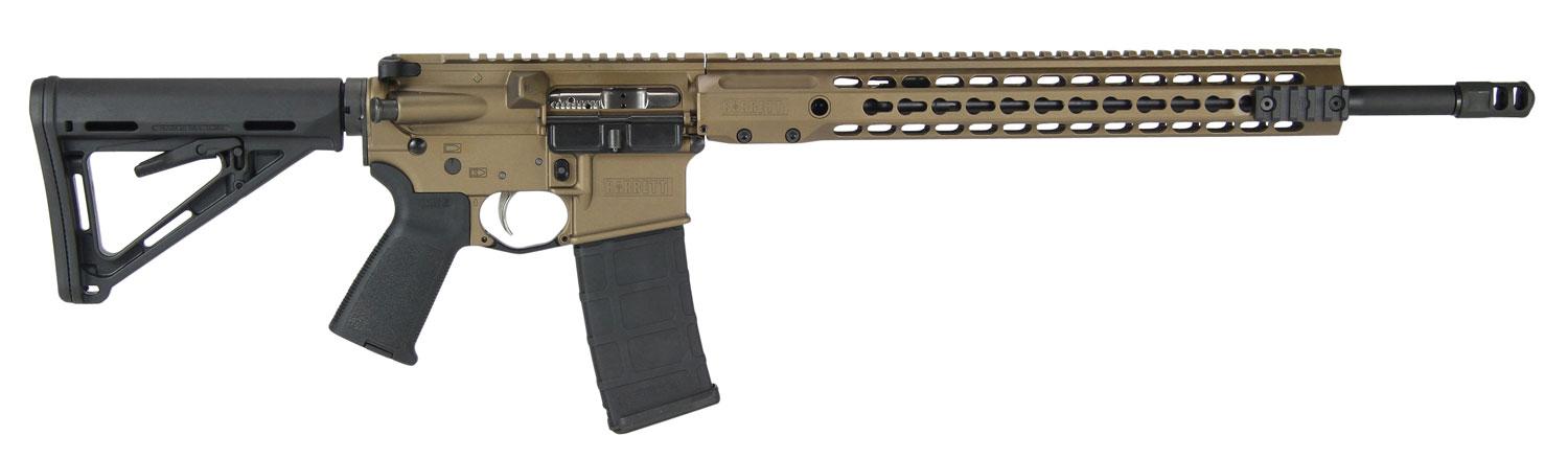 Barrett REC7 DI Gen II Semi-Auto Rifle 15986, 223 Remington/5.56 NATO, 18", Magpul MOE Black Stock, Bronze Finish, 30 Rds