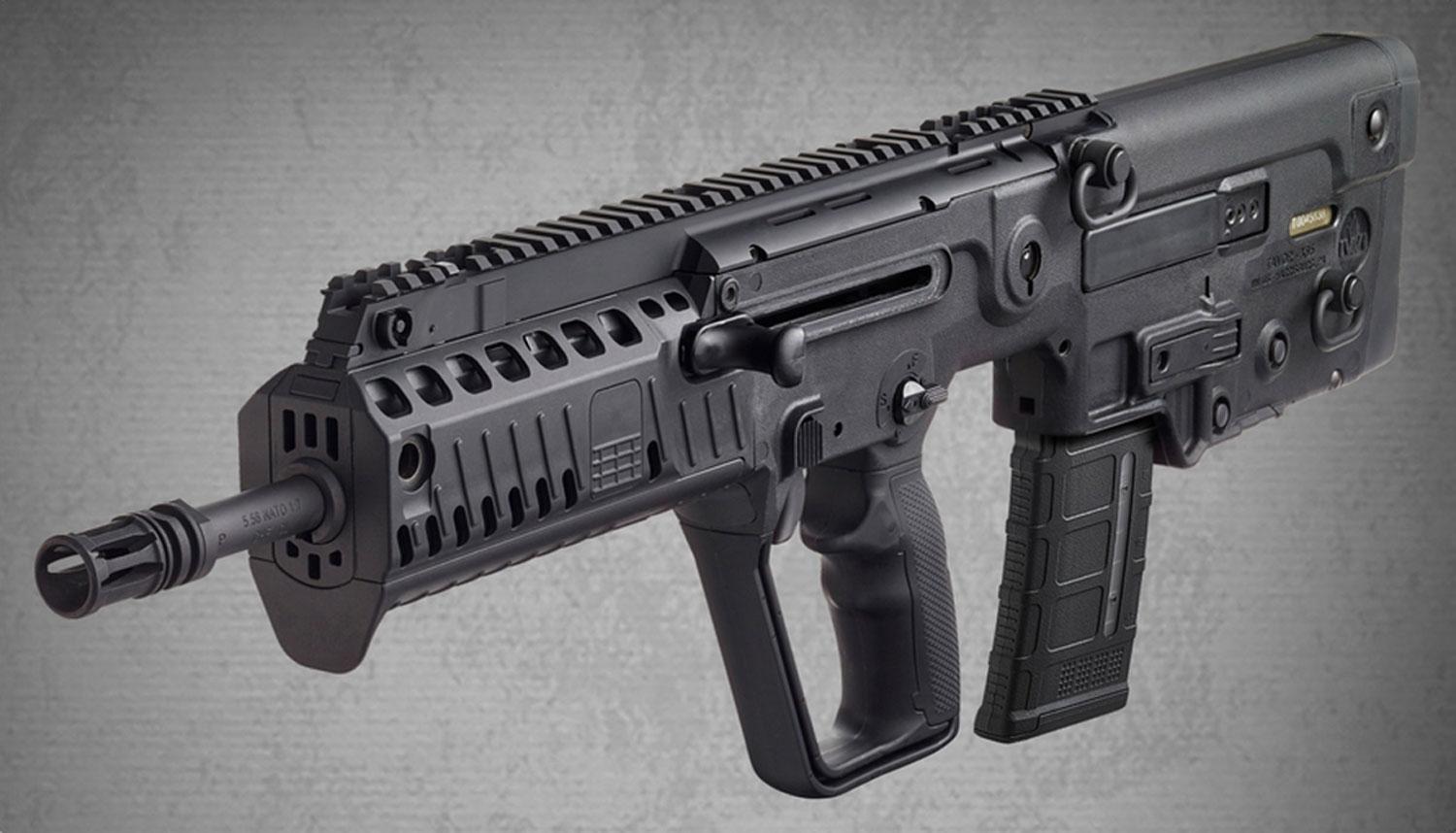 IWI Tavor X95 Semi-Auto Rifle XB179, 9mm, 17", Polymer Black Stock, Black Finish, 30 Rds