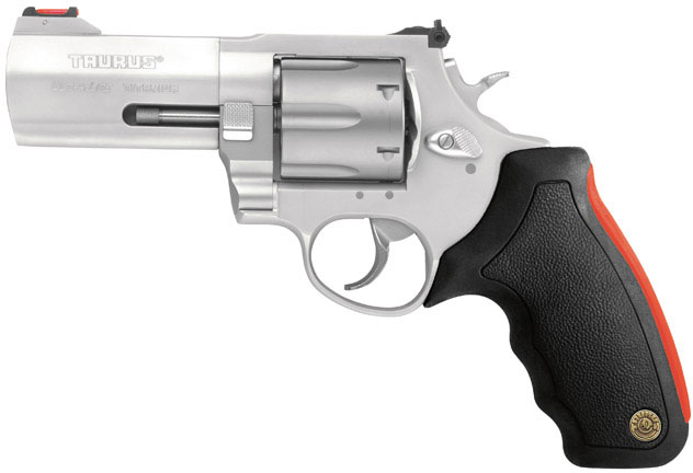 Taurus 444 Ultra-Lightw Revolver 2444049ULT, 44 Remington Mag, 4", Rubber Grip, Titanium / Stainless Finish, 6 Rd