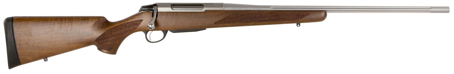 Tikka T3x Hunter Bolt Action Rifle JRTXA716, 308 Winchester, 22.4", Wood Stock, Stainless Finish, 3 Rds